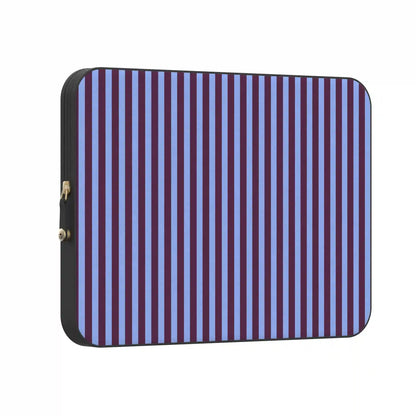 Perfect Stripes | Purple & Blue Stripes Laptop Case