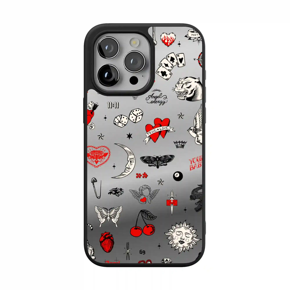 Not a Phase | Clear Flash Tattoo Case
