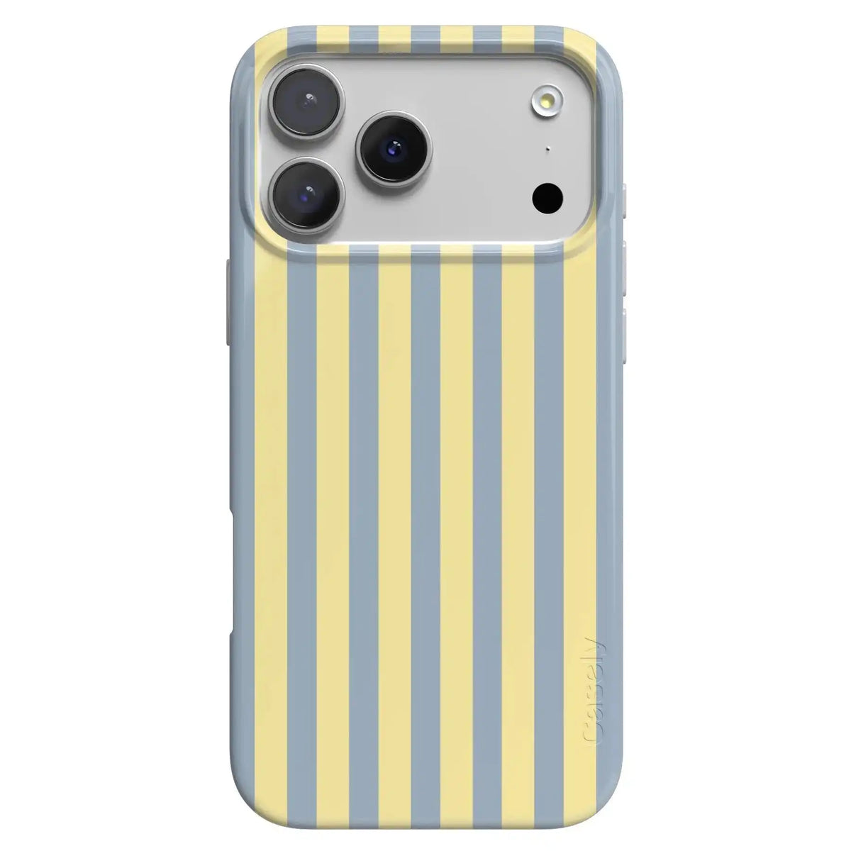 Coastline Stripes | Blue & Yellow Case