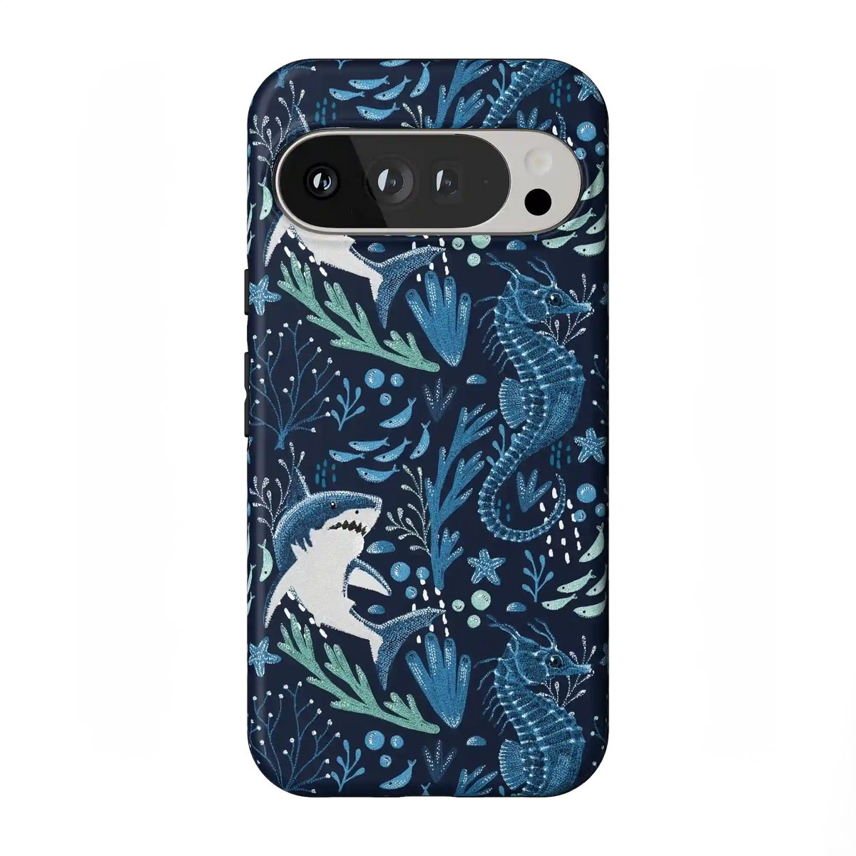 Midnight Reef | Shark Print Case