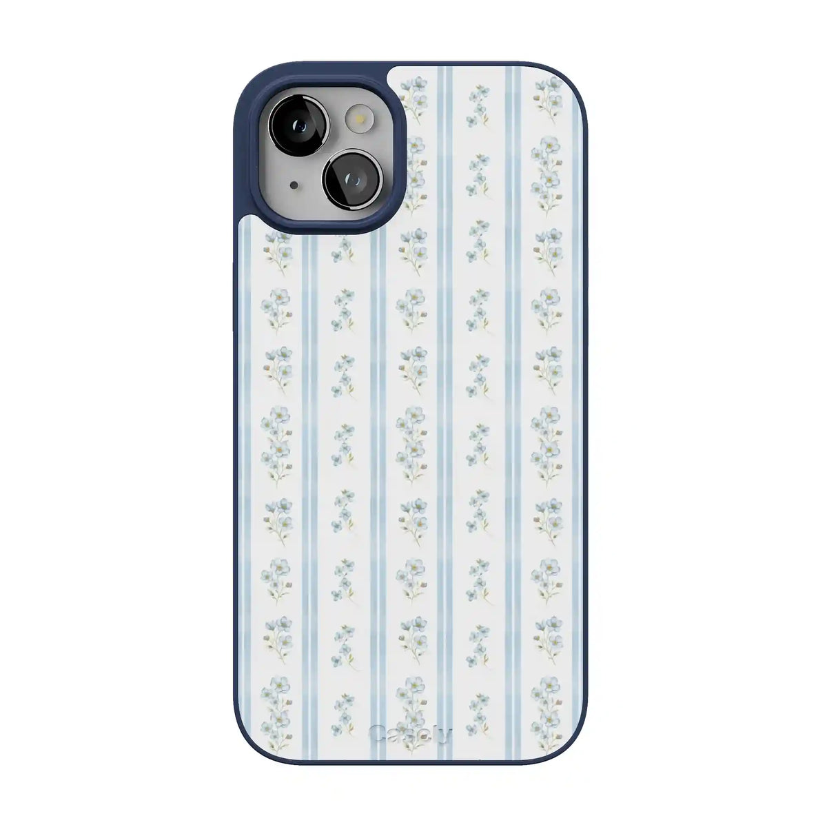 Cottage Stripe | Blue Floral Case