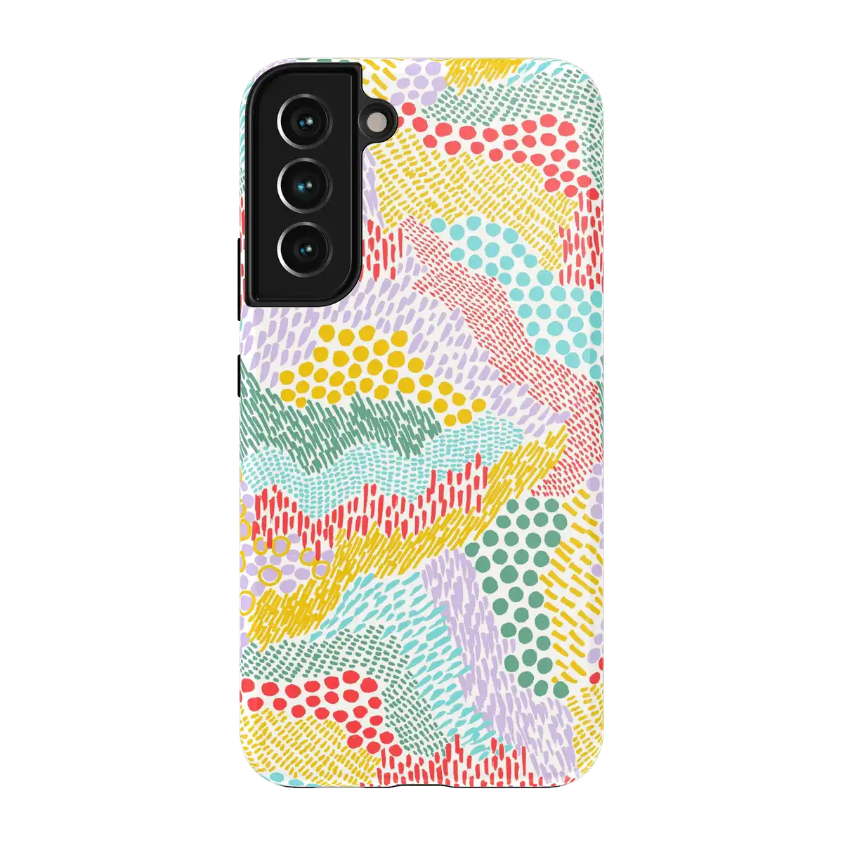 Color Me Happy | Pattern Colorblock Case