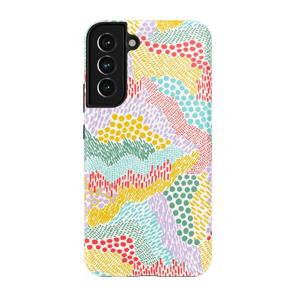 Color Me Happy | Pattern Colorblock Case