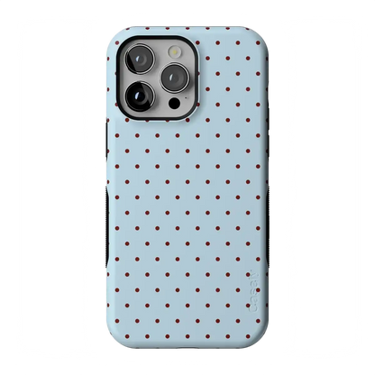 On the Dot | Blue Polka Dot Case