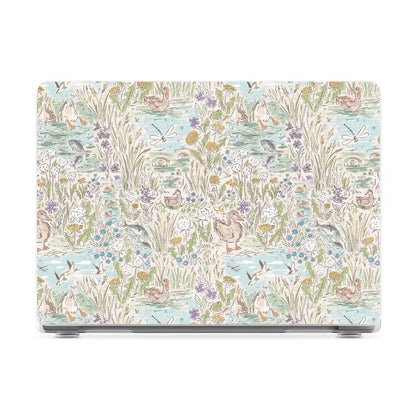 The Waddle Path | Duck Pond Laptop Shell
