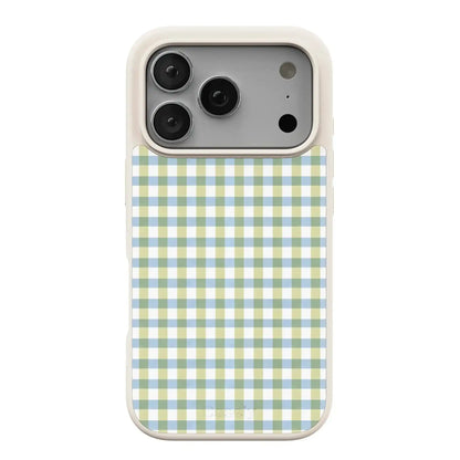 Pastel Picnic | Blue & Green Gingham Case