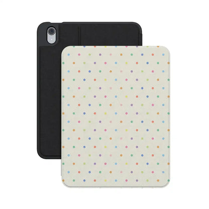 On the Dot | Rainbow Polka Dot iPad Case