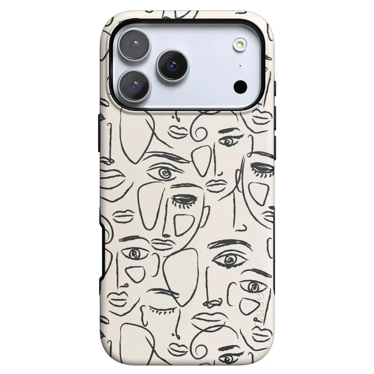 We're All Human | Minimal Face Art Case