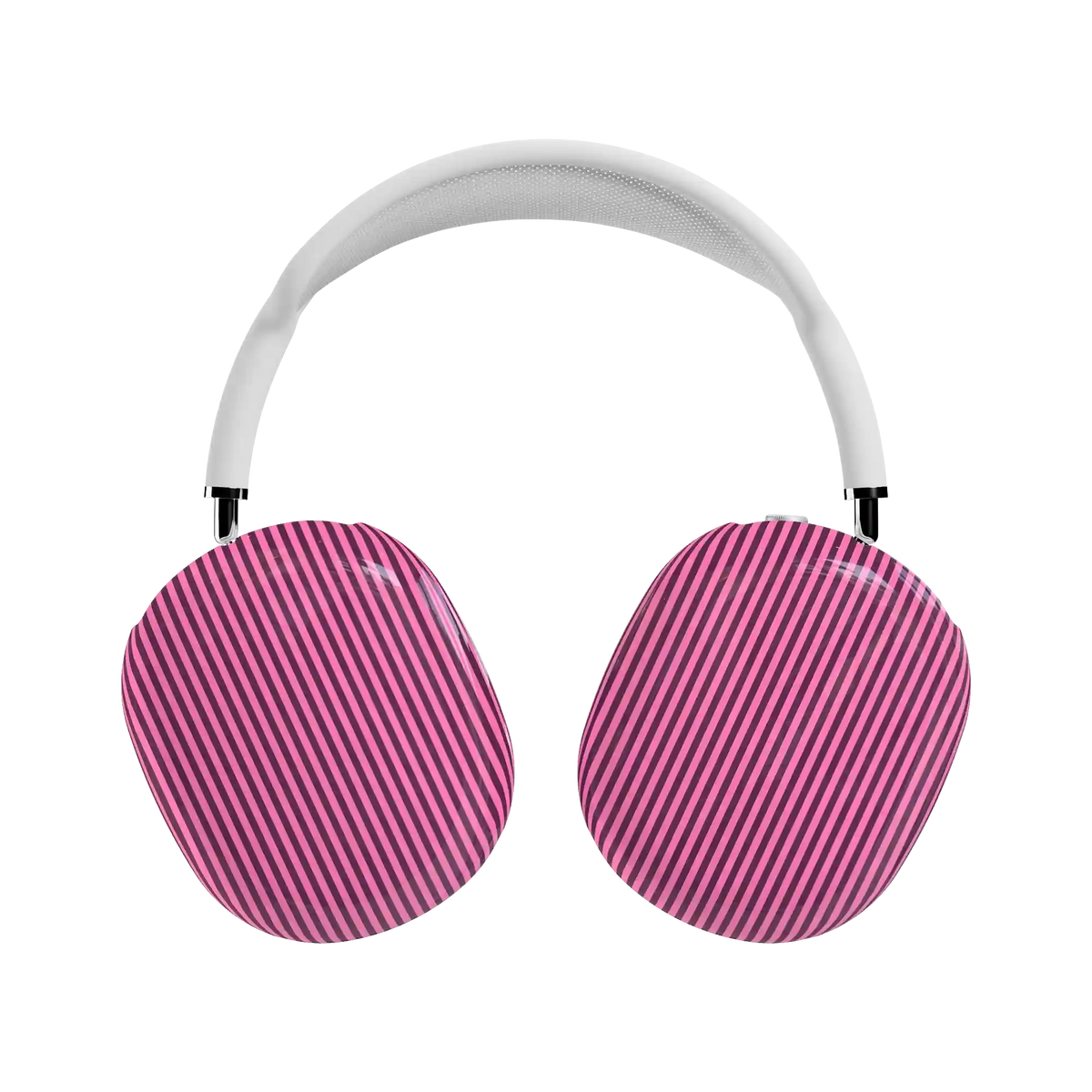 Stripes and the City | Pink & Purple Pinstripe AirPods Max Case