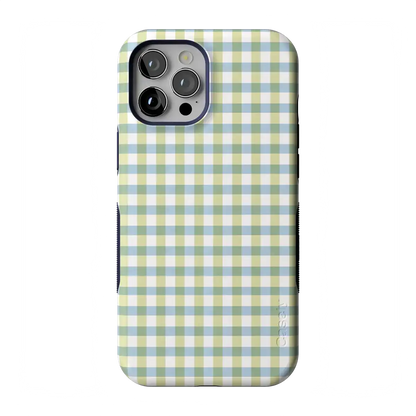 Pastel Picnic | Blue & Green Gingham Case