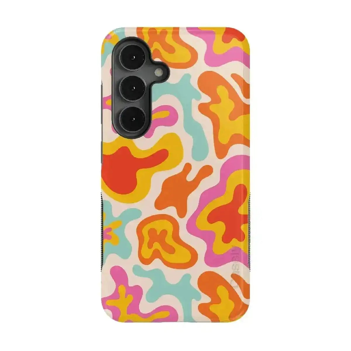 Tropical Color Splash | Abstract Retro Samsung Case