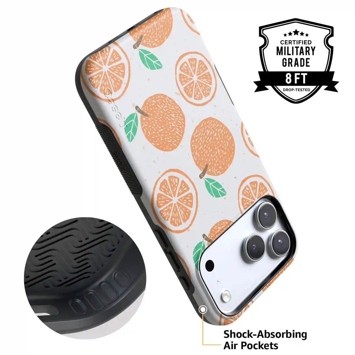 Main Squeeze | Orange Stamped Case