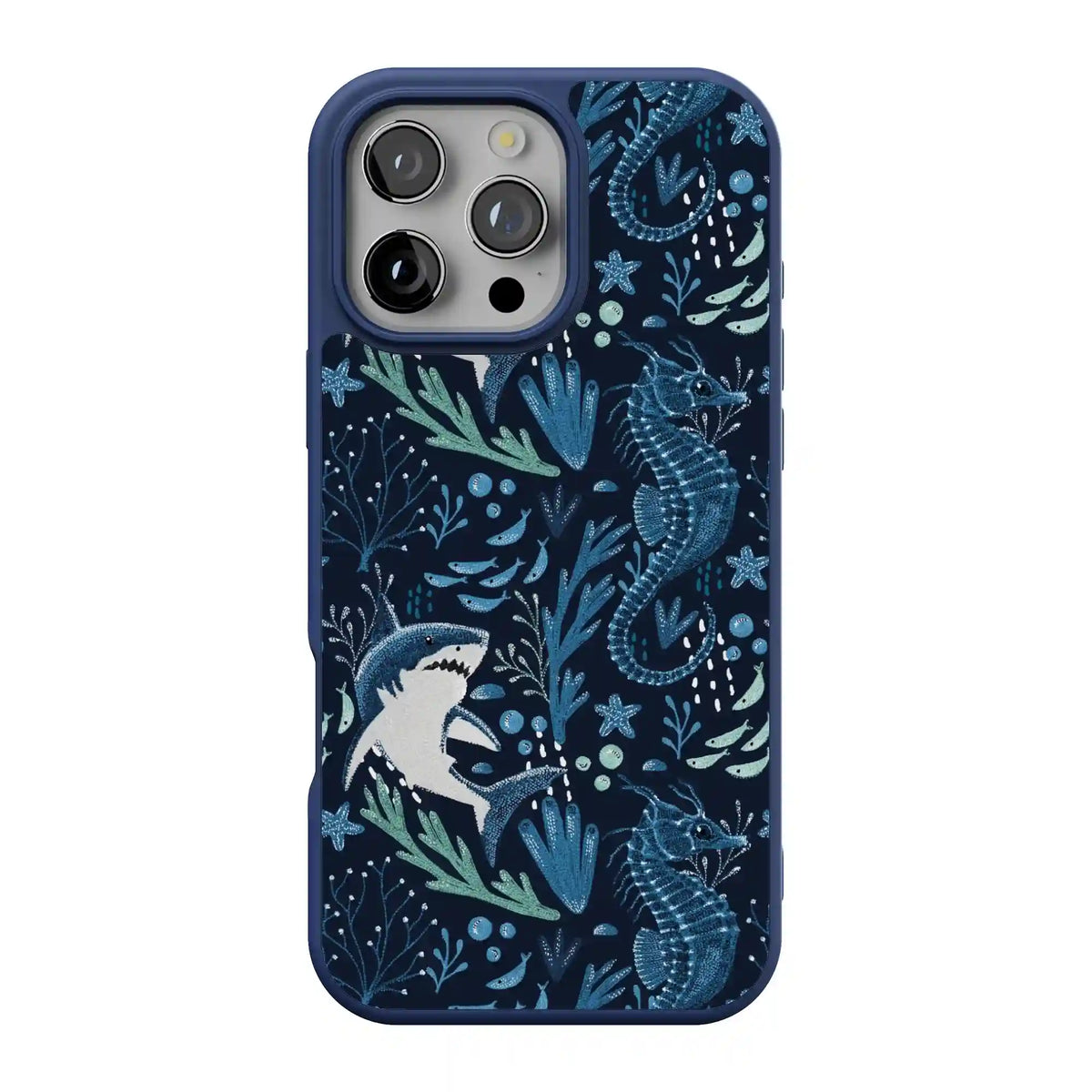 Midnight Reef | Shark Print Case