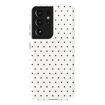 On the Dot | Black Polka Dot Case