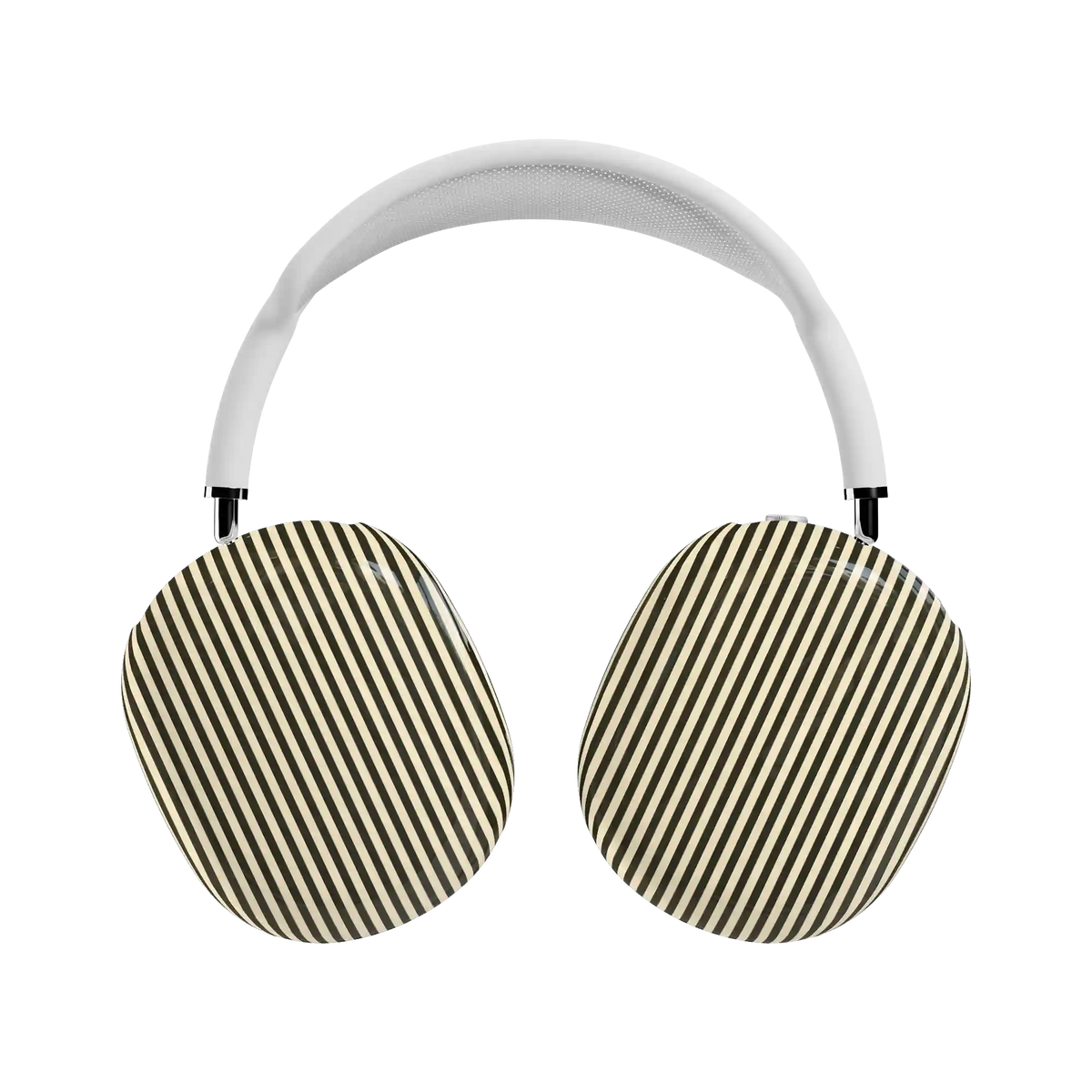 Stripes and the City | Black Pinstripes AirPods Max Case