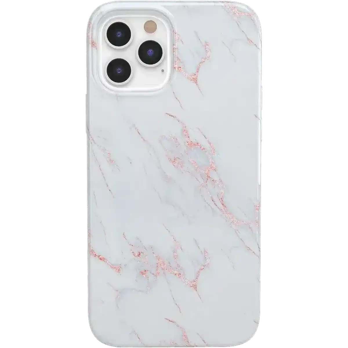 Subtle Blush | White and Pink Marble Case