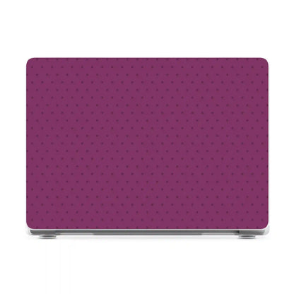 On the Dot | Plum Polka Dot Laptop Shell