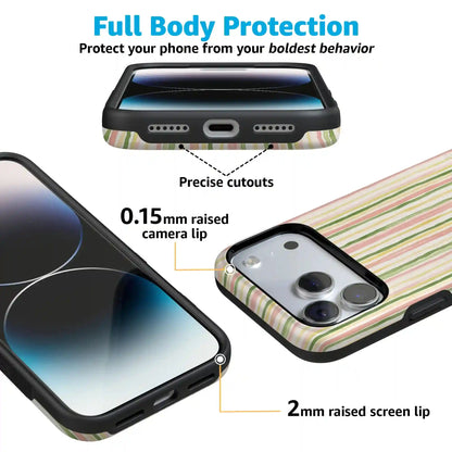 Sweet Stripes | Rainbow Pastel Case