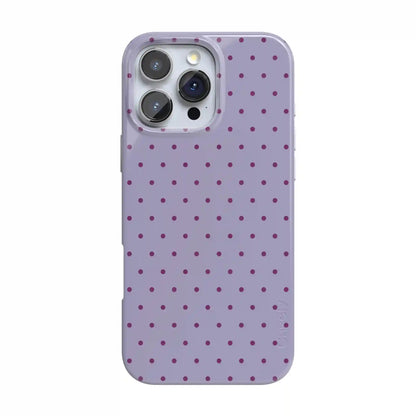 On the Dot | Purple & Plum Polka Dot Case