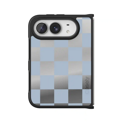 Fit Check | Light Blue Checkerboard Case