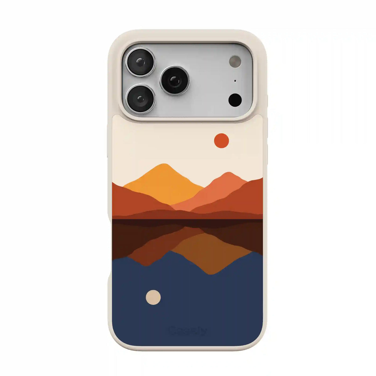Opposites Attract | Day & Night Colorblock Mountains Case