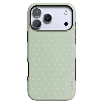 On the Dot | Green Polka Dot Case