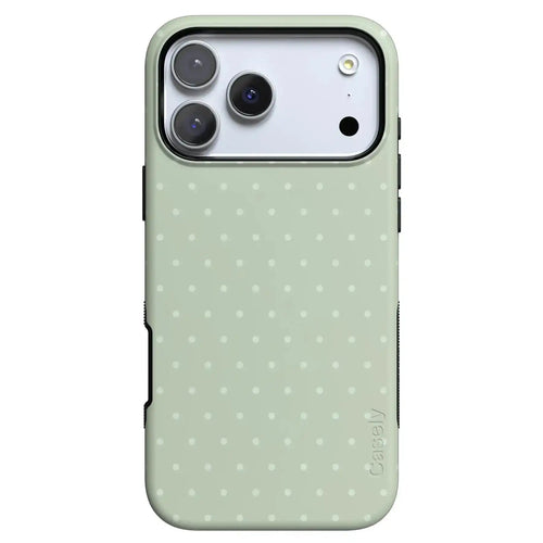 On the Dot | Green Polka Dot Case