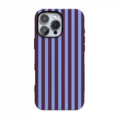 Perfect Stripes | Purple & Blue Stripes Case