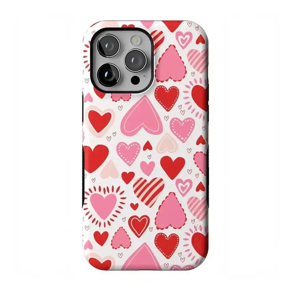 Love Struck | Heart Stickers Case