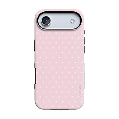 On the Dot | Pink & White Polka Dot Case