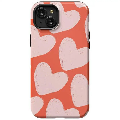 Love You More | Heart Doodle Case