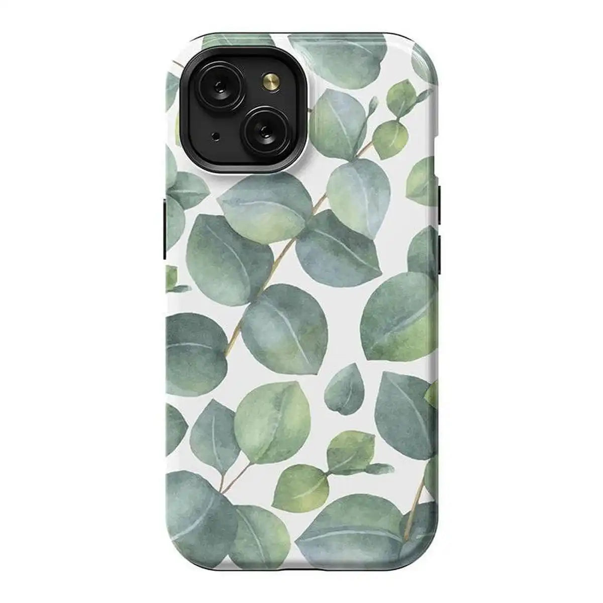 Leaf Me Alone | Green Floral Print Case