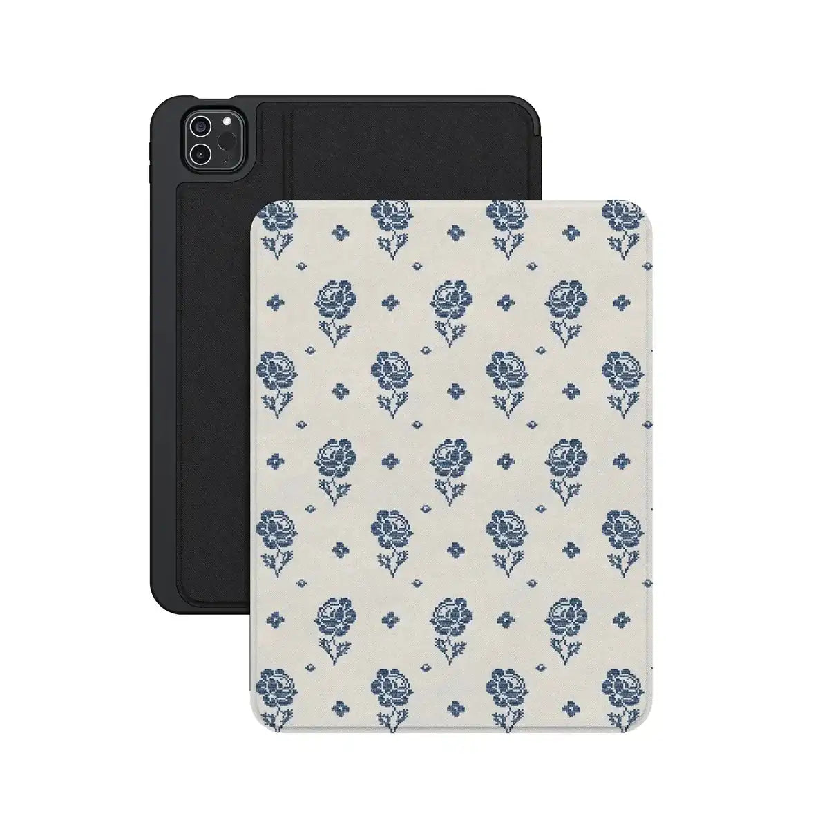 Seaside Stitch | Vintage Roses iPad Case