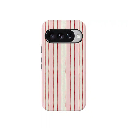 Pretty in Pastel | Blush Stripes Case