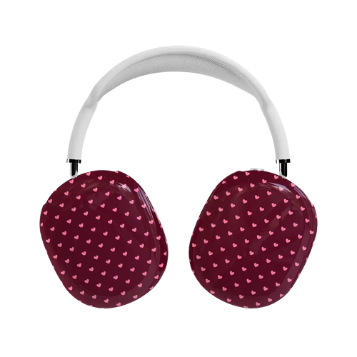 Heart Noir | Tiny Hearts AirPods Max Case