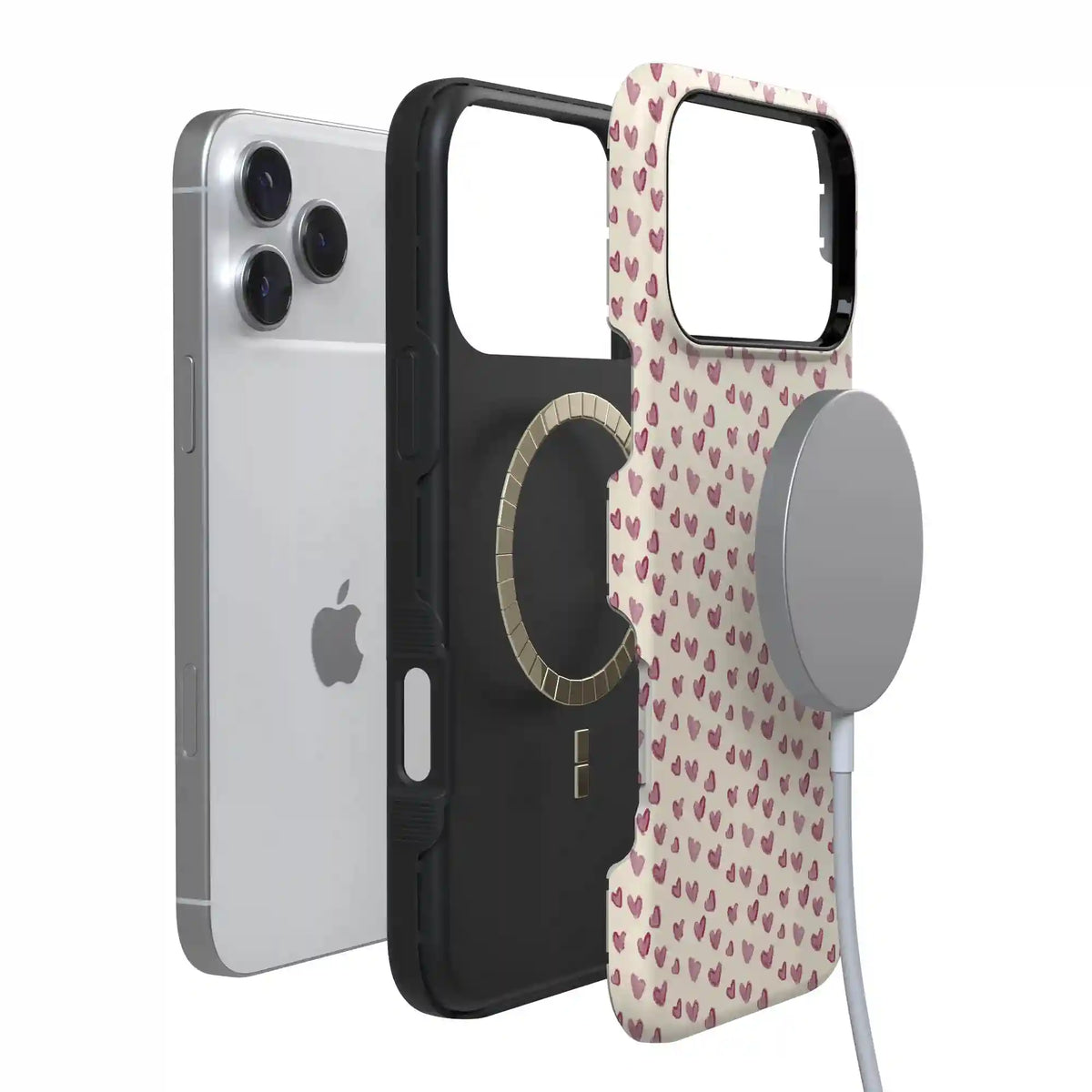 Lovebug | Mauve Hearts Case