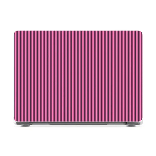 Stripes and the City | Pink & Purple Pinstripe Laptop Shell