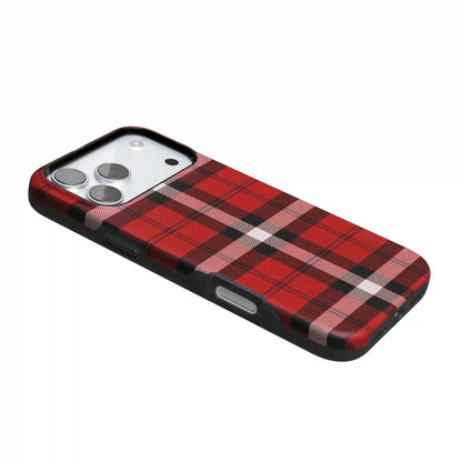 As if! | Red Plaid Case