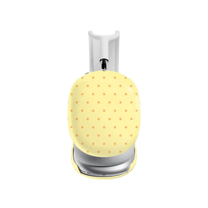 On the Dot | Yellow Polka Dot AirPods Max Case