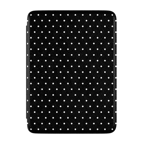 On the Dot | White Polka Dot Kindle Case