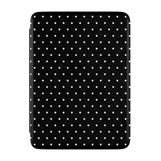 On the Dot | White Polka Dot Kindle Case