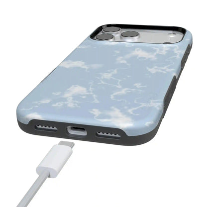 Light Blue Skies | Marble Clouds Case