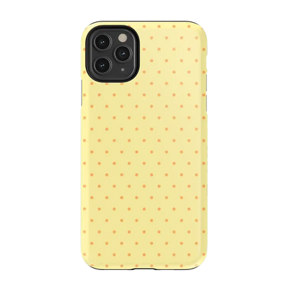 On the Dot | Yellow Polka Dot Case
