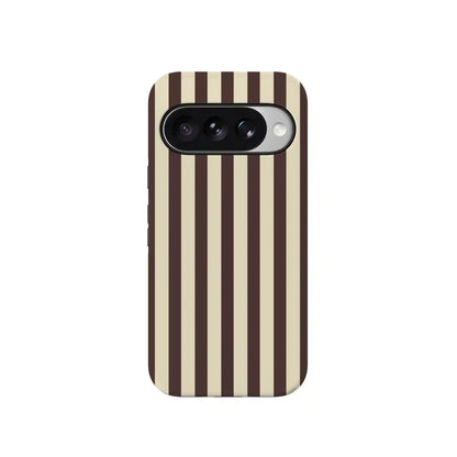 S'more Stripes | Brown Striped Case