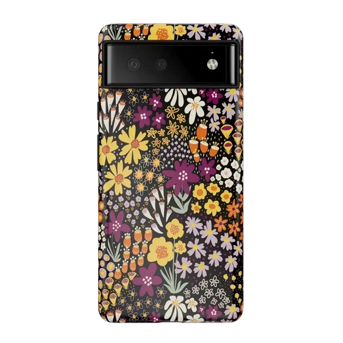 Falling for You | Plum Floral Google Pixel Case