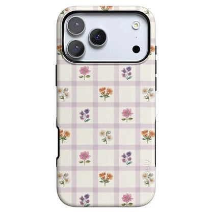 Meadow Check | Floral Gingham Case