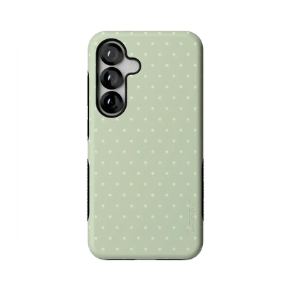 On the Dot | Green Polka Dot Case