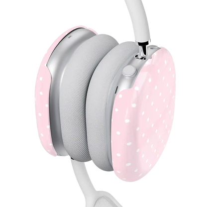 On the Dot | Pink & White Polka Dot AirPods Max Case