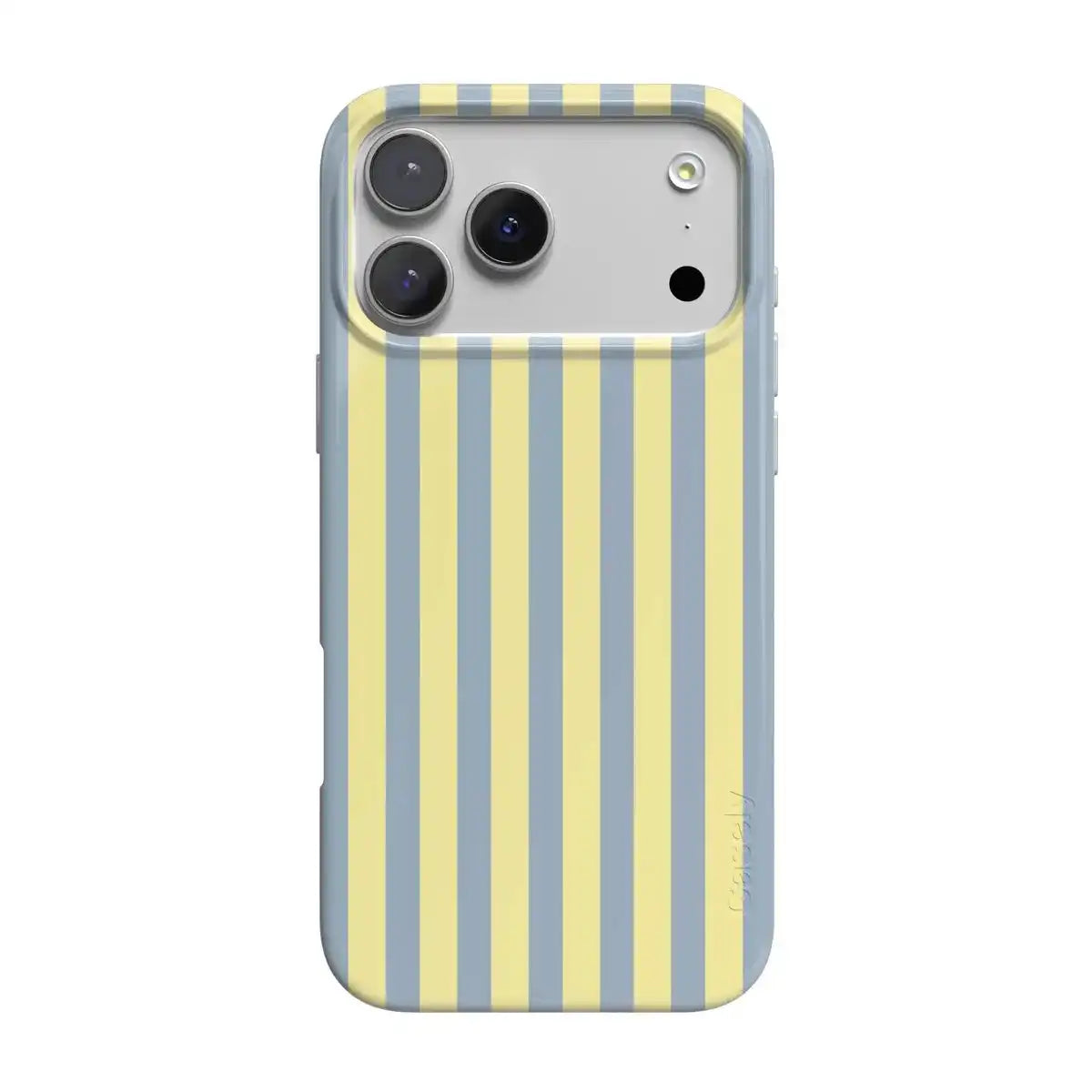 Coastline Stripes | Blue & Yellow Case
