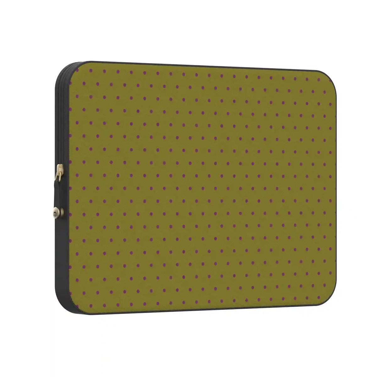 On the Dot | Moss & Plum Dots Laptop Case